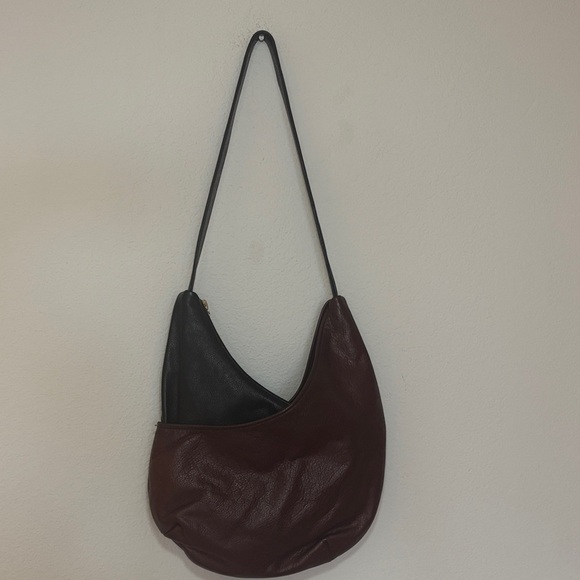 Vintage Handbags - VINTAGE Lew’N’Me Colorado Handpags Black and Brown Women's Bag suede